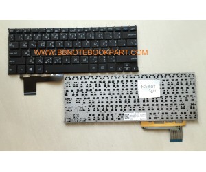 Asus Keyboard คีย์บอร์ด X200 X201 X201E X200CA S200 S200E X202E X202 Q200 Q200E  E200  ภาษาไทย อังกฤษ